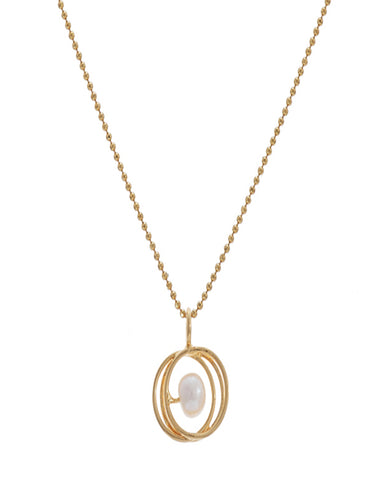 Dije Saturno Dorado